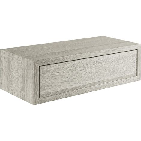 Tiroir suspendu moderne pour entrée salon bureau et chambre Lego - Shabby Gris