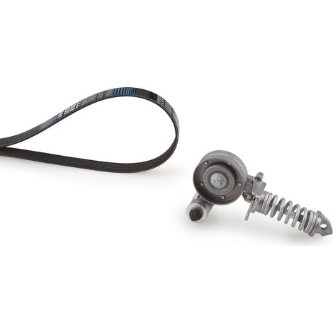 Jeu de courroies trapézoïdales à nervures Gates K015PK1230 OPEL