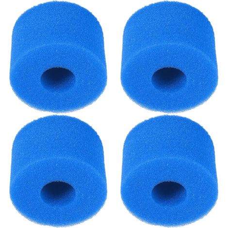 4X Foam Filter Ø10.8x7.3 cm 40PPI Compatible with Intex Purespa S1 Spa Pool Filtration Cleaning