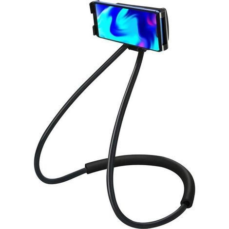 Universal neck mount for mobile phone (black) (1/4)