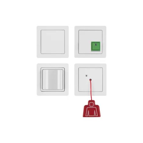 Berker Q.1 NOTRUF-SET KOMPLETT 24V=, / BERKER 52006089 (1/2)