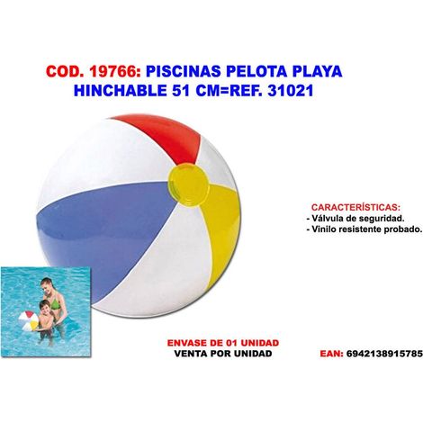 Piscines gonflables à ballons de plage, couleurs 51 cm