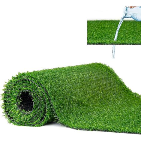 XEPHO Gazon Synthétique Exterieur 20mm - Faux Gazon pour Balcon, Terasse et Jardin - Premium Tapis Gazon - Fausse Herbe Balcon - Tapis Herbe Artificielle - 50x100 cm - Vert