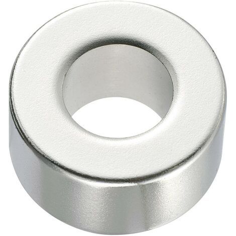 Aimant permanent anneau N45 1,37 T température limite (max.) : 80 °C Conrad Components 506009 S492341 (1/3)