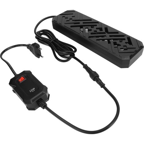 Lampe UV pour aquarium à double tube de quartz, sûre et étanche, pour une purification rapide de l'eau. (1/5)