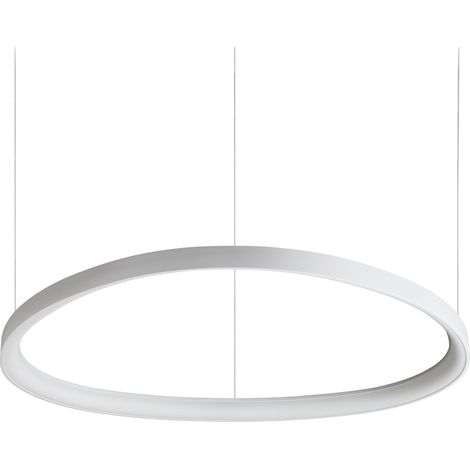 Ideal Lux Sospensione Moderna Gemini 1 luce LED integrato bianco metallo
