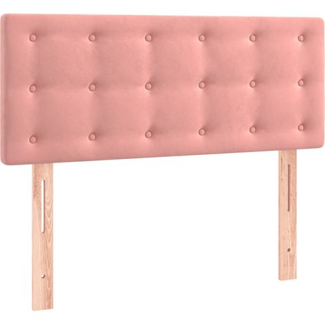 Maison Exclusive - Testiera Rosa 90x5x78/88 cm in Tessuto