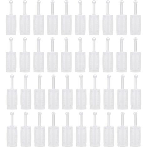 QORVA-Lot de 40 filtres à peinture à alimentation par gravité, maille fine, taille universelle, s'adapte à la plupart des pistolets pulvérisateurs (1/5)