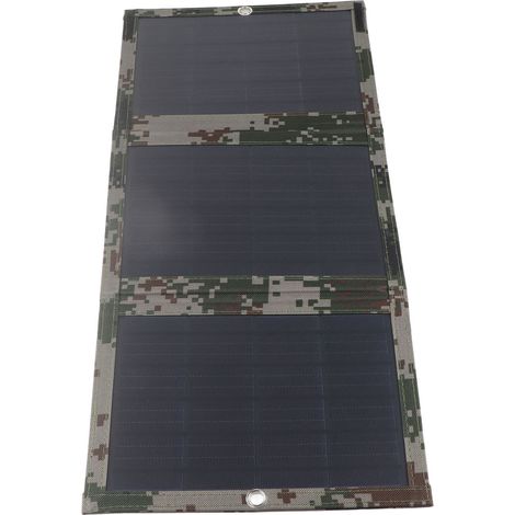 Panneau Solaire Portable 21W Étanche et Léger pour Charge de Téléphone en Extérieur (1/5)