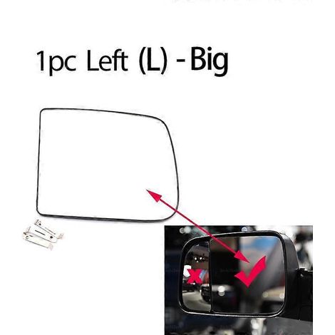 Außenspiegelglas mit Heizung für Dodge Ram 1500, 2500, 3500, 4500 und 5500 (2010–2020) – 1 Stück links – Groß