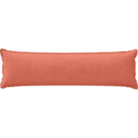 vidaXL Funda de almohada HOUTEN Rojo Naranja 40 x 145 cm pana (1/2)