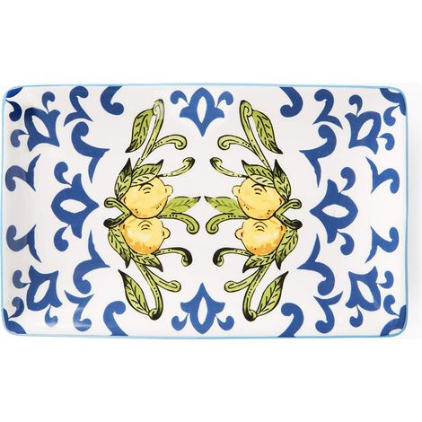 Excelsa Amalfi Piatto Portata/Aperitivo, Ceramica (1/2)
