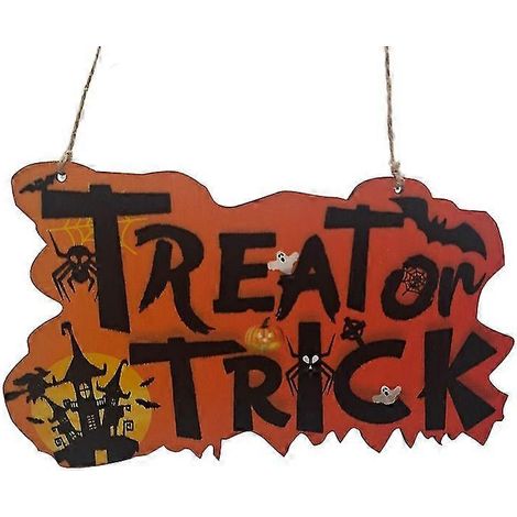 Décoration maison Halloween logo table citrouille (b, style) 1 pièce (1/3)