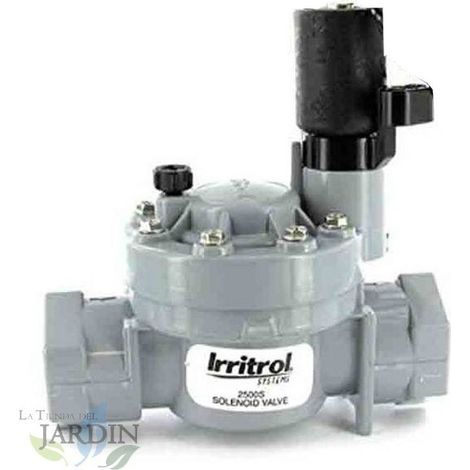Électrovanne d'arrosage 1'' 9V Irritrol 2500MT, pour les programmateurs à piles
