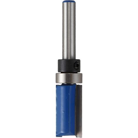 Fraise à défoncer à queue de 6,35 mm (1/4 pouce), double cannelure, gabarit impérial pour le travail du bois (1/5)