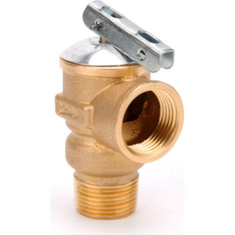 Soupape de surpression de température 3/4 NPT 150PSI, réservoir de stockage chaud pour chauffe-eau (1/5)