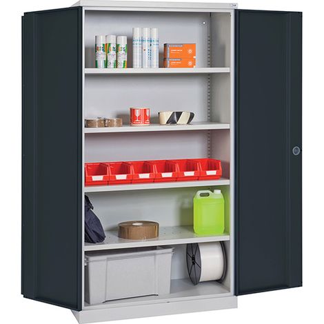 Werkstattschränke - Abm 1000x500x1950mm - Türen RAL 7016 - W030020001-GCGA