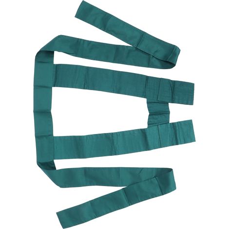 Sangles de maintien épaules en coton pour fauteuil roulant, sangle de contention ajustable, harnais de sécurité patient, fixations confortables. (1/5)