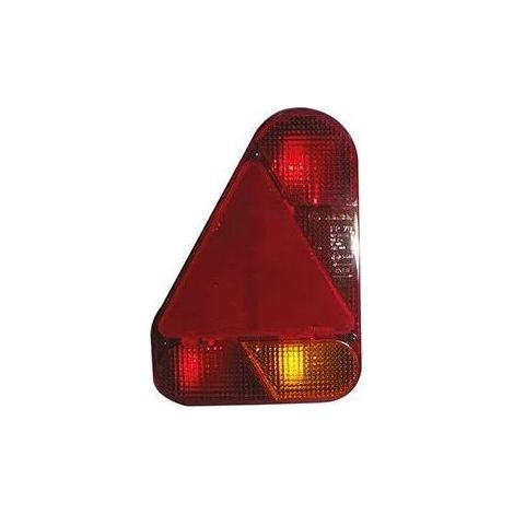 Cabochon de feu AJBA FP70 gauche 5 fonctions – Dimensions 160mm x 220mm – Éclairage pour remorque – Technologie LED – (1/2)