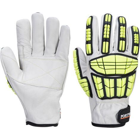 Guantes profesionales resistentes a impactos Impact Pro Cut Gris Dext. 4 A745 XXL