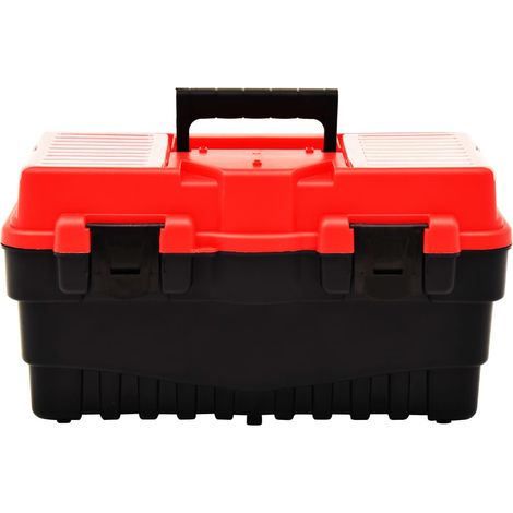 Boîte à outils Plastique 462x256x242 mm Rouge CFW88079 (1/5)