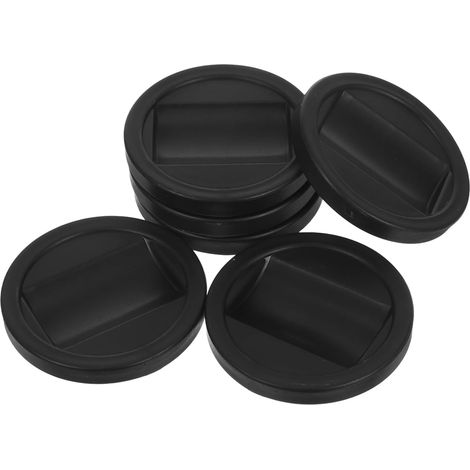 Patins antidérapants noirs pour meubles, lot de 6 (1/5)