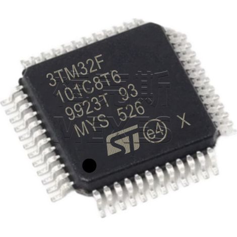 Electronic components of the STM32F101C8T6 chip STM32F101RCT6, 5 units, 5 units.