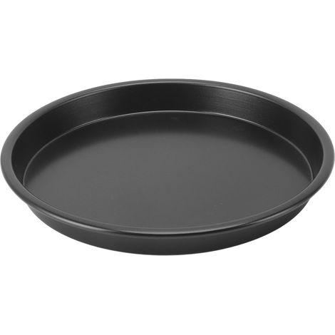 Non Stick Pizza Pan Uniform Heat Transfer Carbon Steel Pizza Tray for Home Kitchen S (1/5)