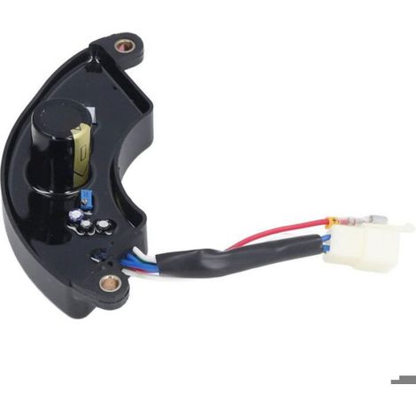Régulateur De Tension AVR - Pour Générateur Monophasé 5 À 6,5 Kw - Protection Surtension Et Court-Circuit - Matériau Abs - Unité (1/5)