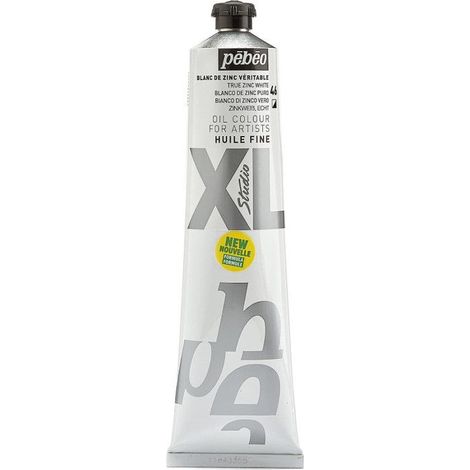 Huile Fine - Pébéo - 200046 - Blanc de Zinc - 200 ml - Séchage rapide 3-6 jours