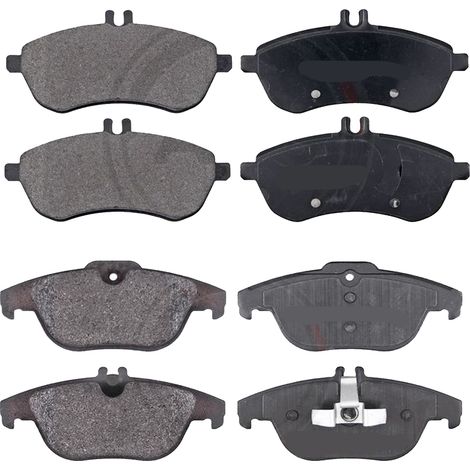 KIT PASTIGLIE FRENO ANTERIORI E POSTERIORI compatibile con MERCEDES-BENZ CLASSE C T-MODEL (S204) / PASTIGLIE FRENANTI AUTO OEM P 50 067 P 50 070,P 50 068 P 50 068X / SOSTITUZIONE DIRETTA / BASSA POL