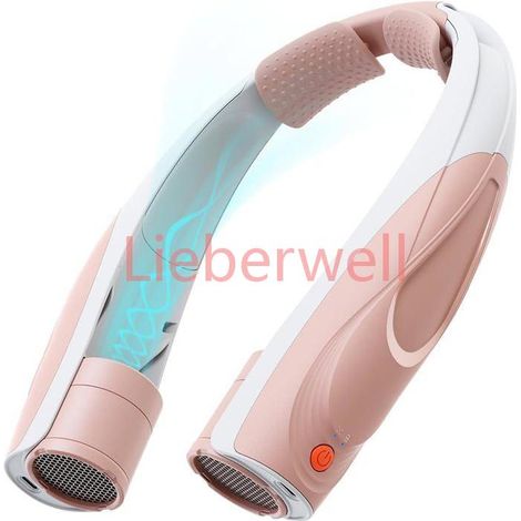 Ventilateur de cou 6000mAh, 6 vitesses, 360°, mains libres, USB, refroidissement puissant (1/5)