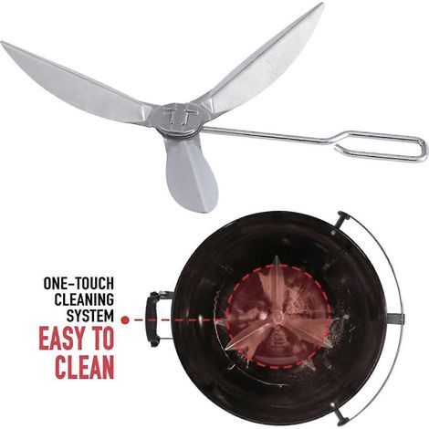 Kit de nettoyage One-Touch de 18-1/2 pouces pour pièces de barbecue Weber 7444 Weber (1/5)