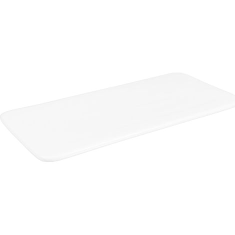 Plateau alimentaire rectangulaire en céramique, porcelaine blanche, peut également servir à ranger des serviettes, 1 pièce par paquet. (1/5)
