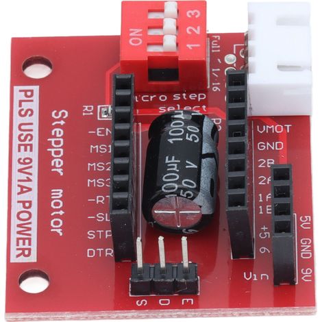 Carte d'extension contrôleur moteur pas-à-pas pour imprimante 3D, compatible pilotes A4988 et DRV8825. (1/5)