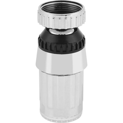 CCYKXARobinet LED à Capteur de Température, 3 Couleurs, Rotation 360 Degrés, Étanche IP68, ABS, Argent, pour Évier Cuisine et Salle de Bains (1/5)
