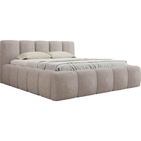 Lit TrendyNest Vulpora I, Abriamo 11, Double, 160x200, Tissu, Disponible, 180x222x71cm (1/5)