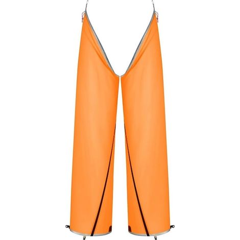 Pantalon de pluie en nylon 20D ultra léger imperméable pour le camping et la randonnée avec fermetures éclair sur toute la longueur 5000 mm résistant à la pression d'eau pliable voyage (1/5)