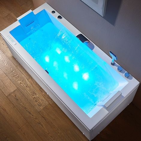 Baignoire balneo EDEN 170 1 à 2 places ARCHIPEL® 170x80 (1/5)