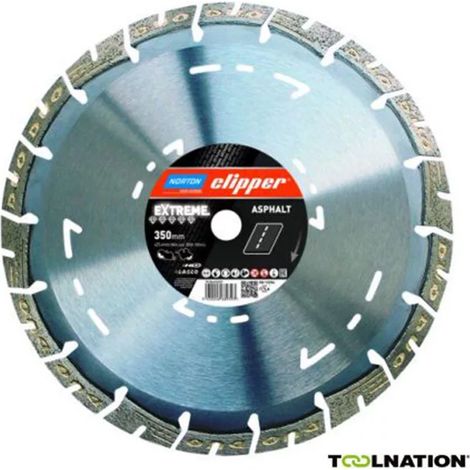 Disque diamant EXTREME ASPHALT Ø300 x 20mm NORTON CLIPPER