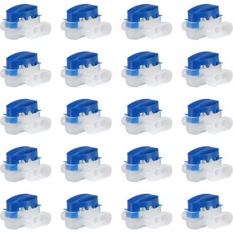Ulisem Lot de 20 connecteurs de câbles remplis de résine pour robot tondeuse Automower (1/4)