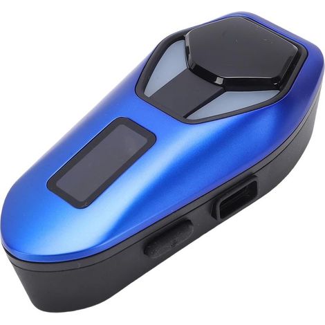 Casque Bluetooth pour Moto, Bluetooth 6.0 Stable, Étanche IP65, Prise en Charge De L'intercom Double Et du Partage De Musique, Assistant Vocal IA (1/5)