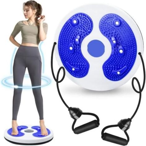 Waist Twist Disc, Waist Trainer, Torsion Disc Board for Exercise, Rotating Board for Home Workout (1/5)