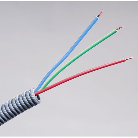 Polypipe Gaine ICTA Diamètre 16 Janojet 3422 Grise Couronne de 100m