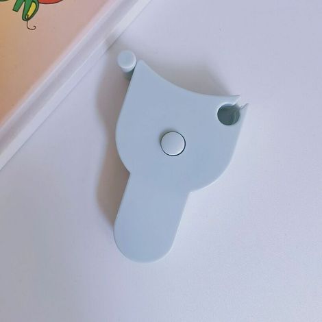Mètre ruban rétractable automatique, mètre ruban pour mesurer le corps en cm, mesure de la taille, de la poitrine et de la jambe, mètre ruban métrique, règle de couture, bleu (1/5)
