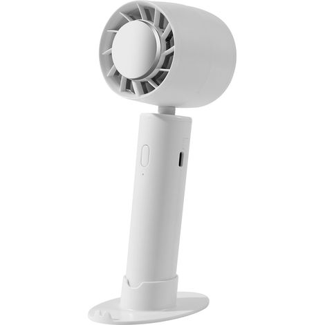 Mini ventilador portátil de estado sólido con sistema de refrigeración, recargable por USB, ideal para viajes, compras, el hogar o el coche. Ventilador de turbina pequeño de bolsillo. (1/5)