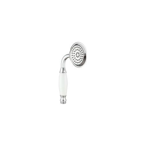 Pommeau de douche traditionnel en laiton chromé et céramique 8,3 cm pour robinets de salle de bain (1/4)