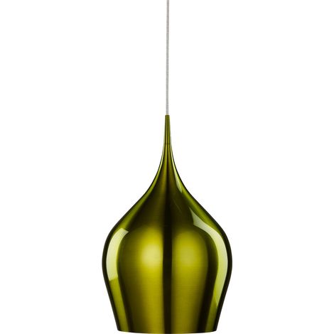 Searchlight Vibrant - Lampada a sospensione a soffitto a cupola grande 1 luce verde, E27 (1/5)