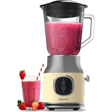 Blender électrique rétro 800 W – 1 L