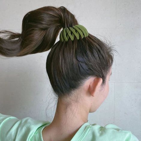 Barrettes Cheveux Nid d'Oiseau-1,,Standard, Support Queue Cheval Machine Chignon Rétractable Cheveux Fins Épais, Accessoi Aucunely